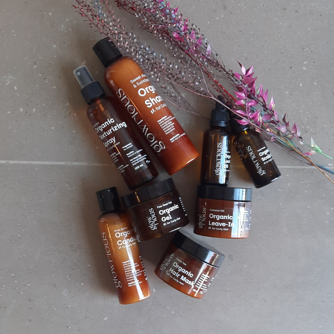 Curly Hair Organic Full Routine Products - Lebanon -Glowrious