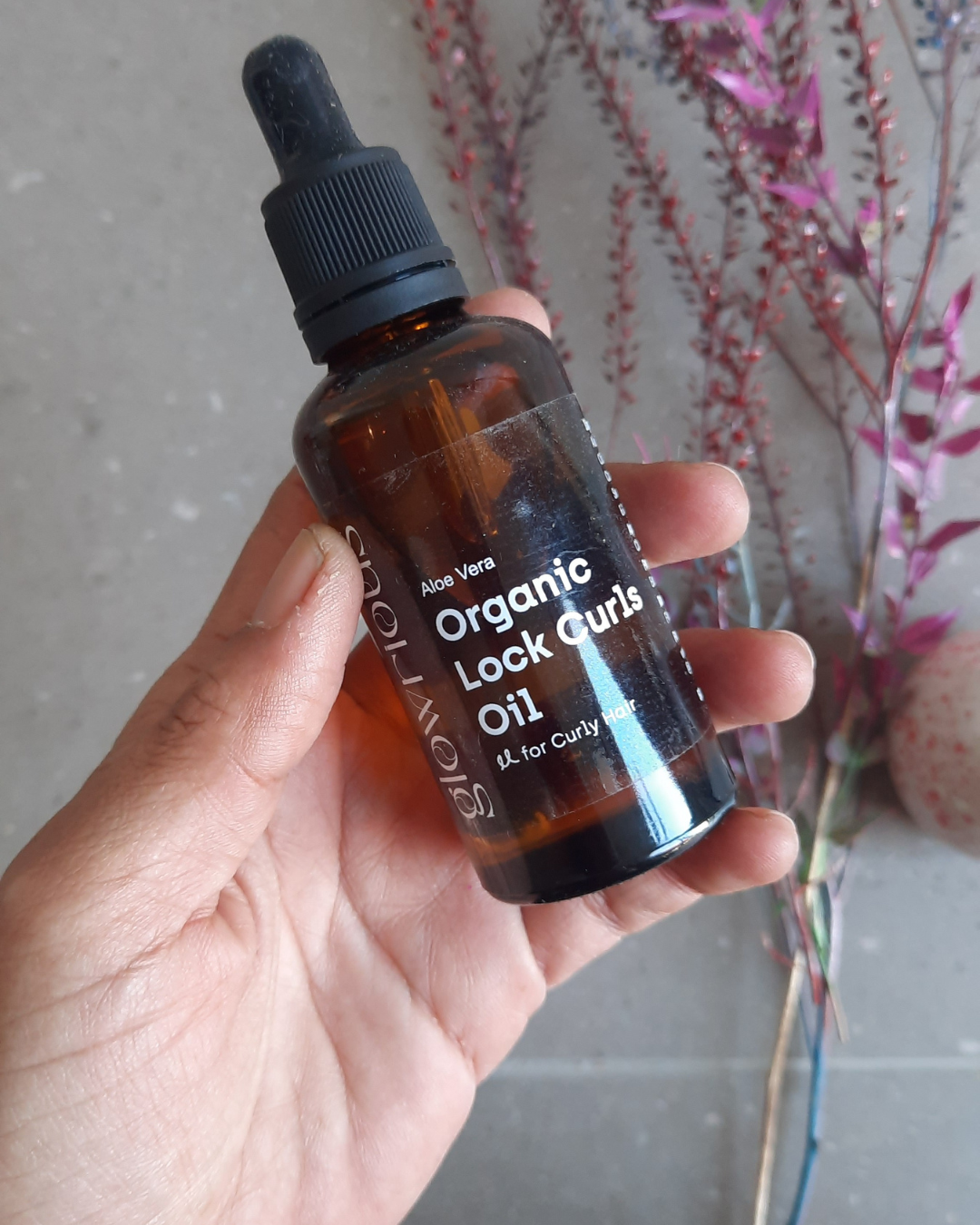 Curly Hair Organic Lock Curls Oil