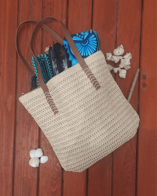 Invest in our Boho Macrame Beach Bags - Lebanon - Glowrious