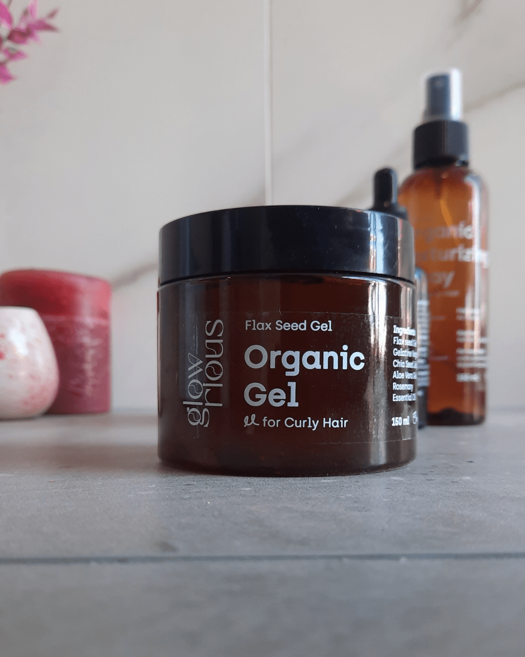 Invest in our Curly Hair Organic Gel - Lebanon - Glowrious