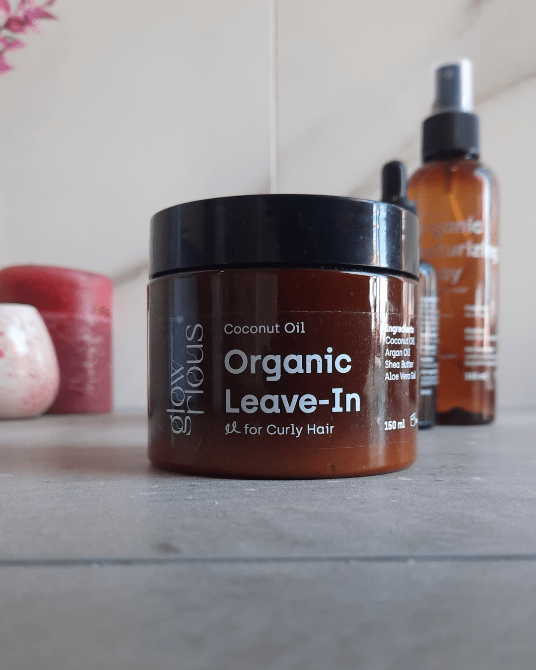 Invest in our Curly Hair Organic Leave - In - Lebanon - Glowrious