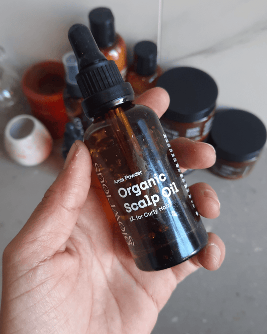 Invest in our Curly Hair Organic Scalp Oil - Lebanon - Glowrious