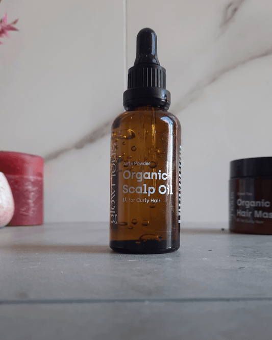 Invest in our Curly Hair Organic Scalp Oil - Lebanon - Glowrious