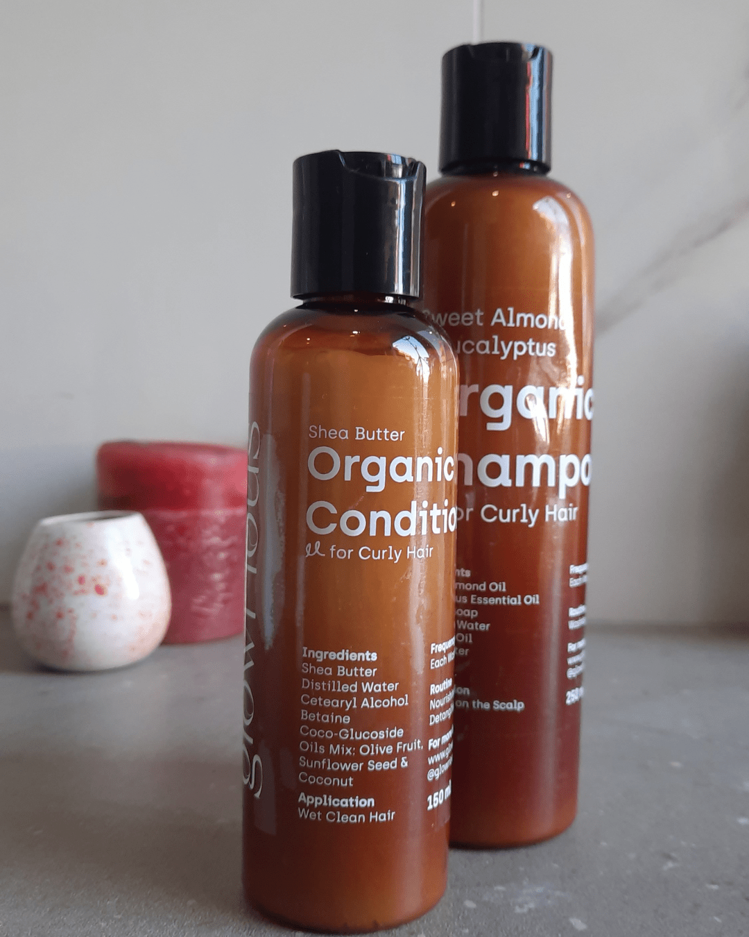 Invest in our Curly Hair Organic Shampoo - Lebanon - Glowrious