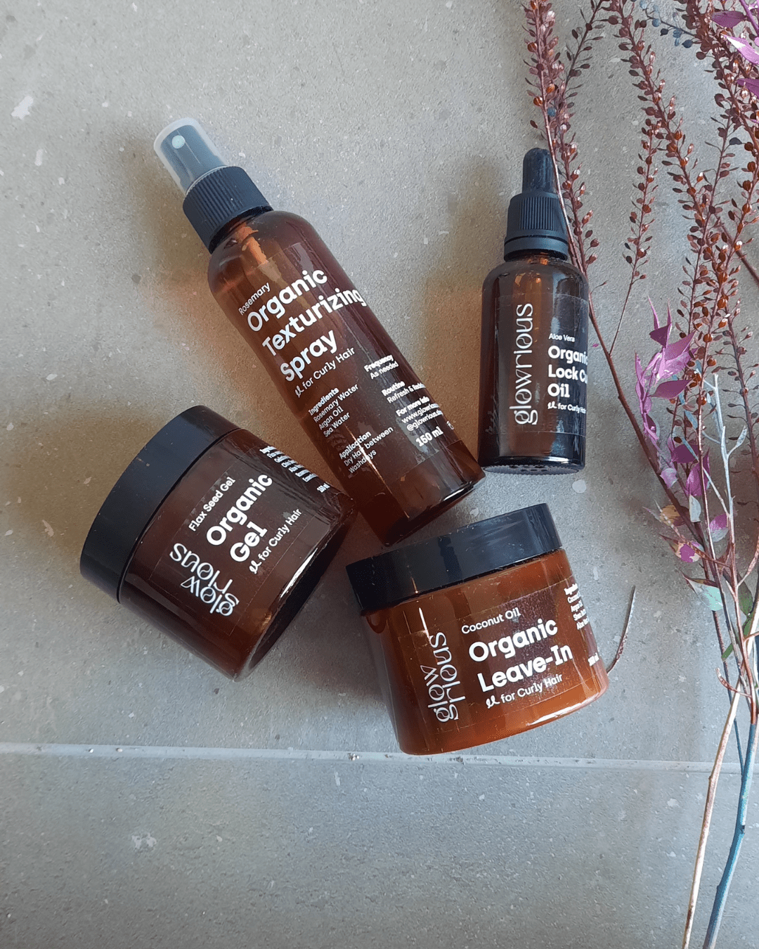 Invest in our Curly Hair Organic Texturizing Spray - Lebanon - Glowrious