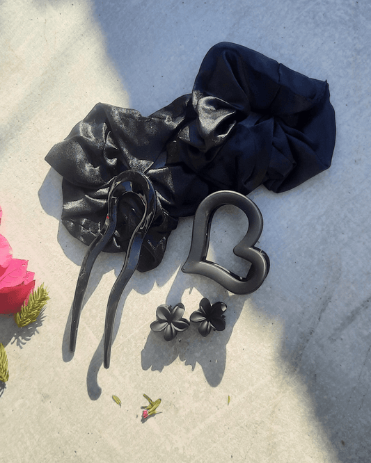 Invest in our Midnight Noir - Curly Hair Accessories - Lebanon - Glowrious