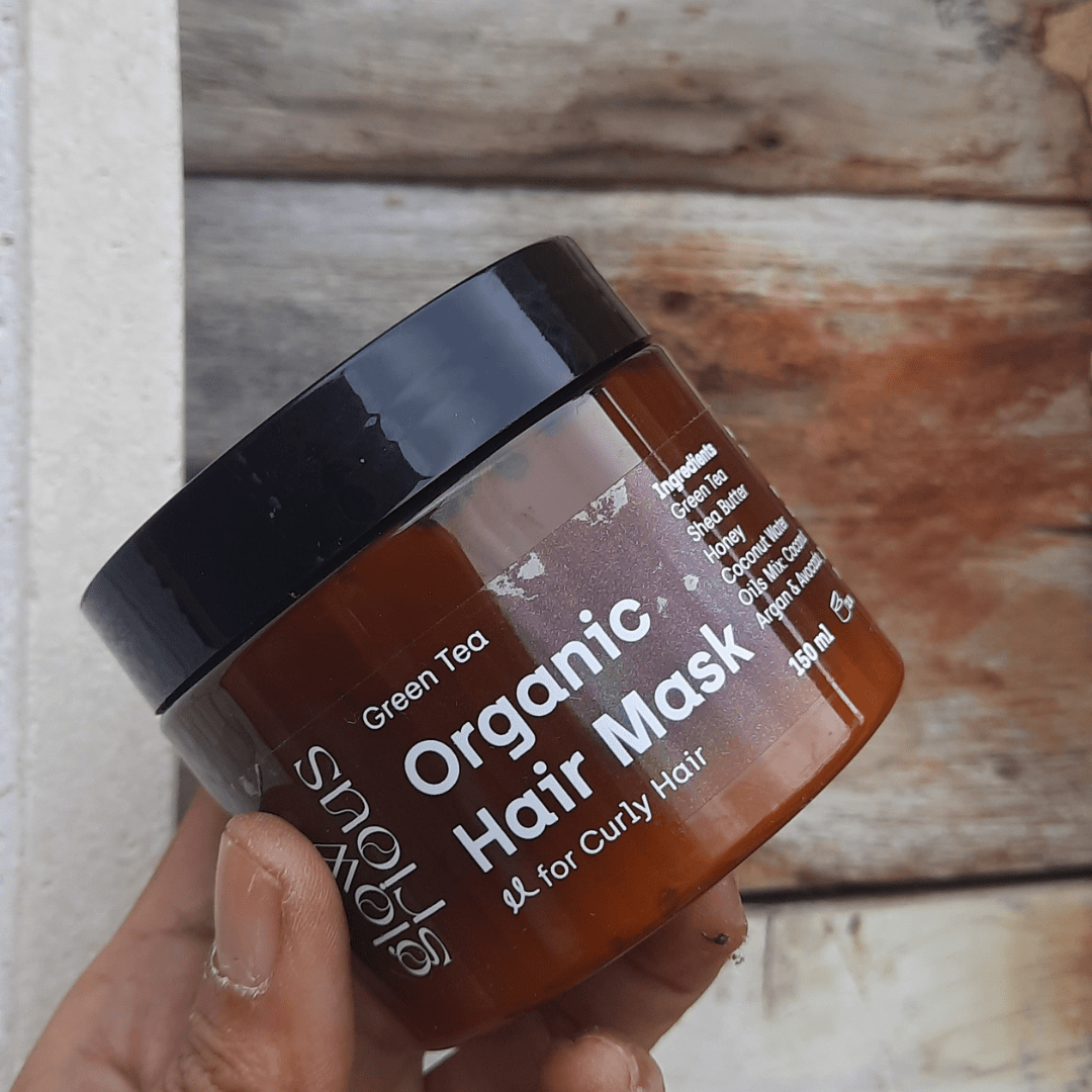 Our Organic Hair Mask: Green Tea vs. The Industry Standard - Glowrious