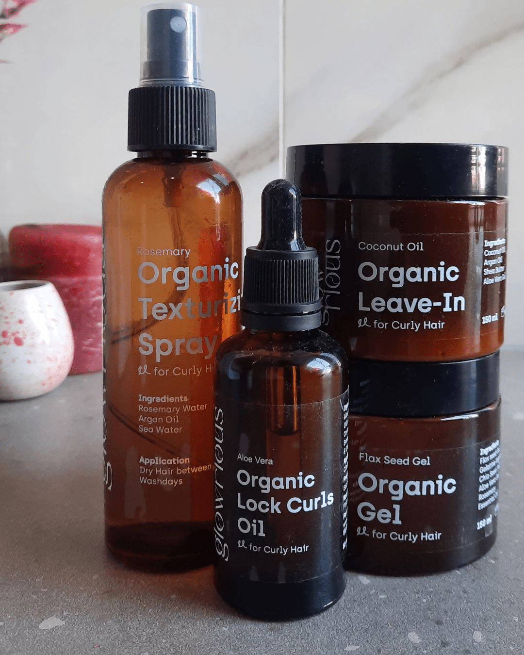 Invest in our Curly Hair Organic Gel - Lebanon - Glowrious