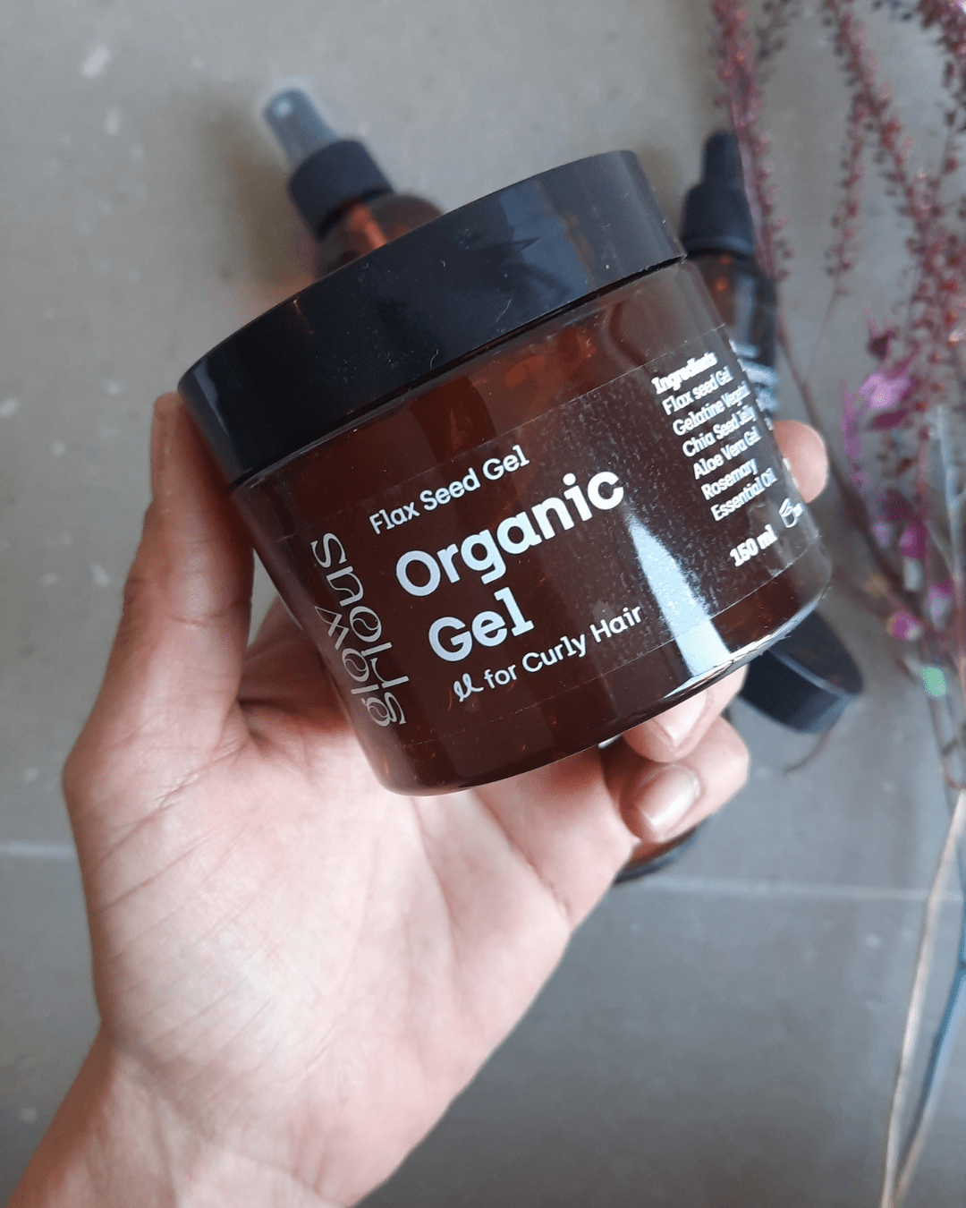 Invest in our Curly Hair Organic Gel - Lebanon - Glowrious