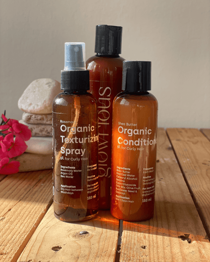 Invest in our Organic Curly Hair Curly Hair Organic Texturizing Spray - Lebanon - Glowrious