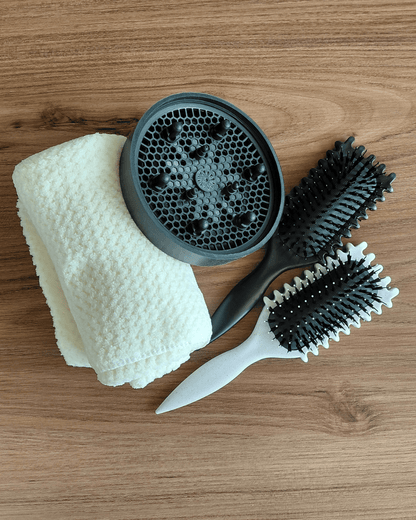 Invest in our Microfiber Curly Hair Towel • The Frizz - Free Essential - Lebanon - Glowrious