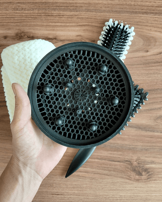 Invest in our Pop - Up Silicone Diffuser • Zero - Damage Drying • Classic Ed. - Lebanon - Glowrious