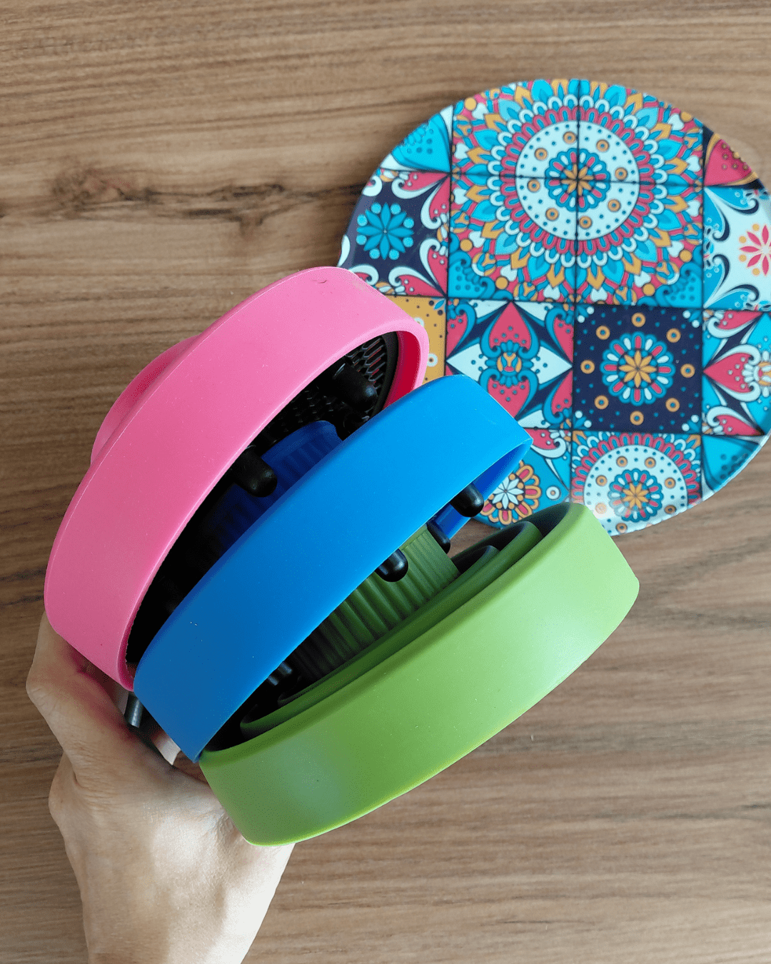 Invest in our Pop - Up Silicone Diffuser • Zero - Damage Drying • Color Ed. - Lebanon - Glowrious