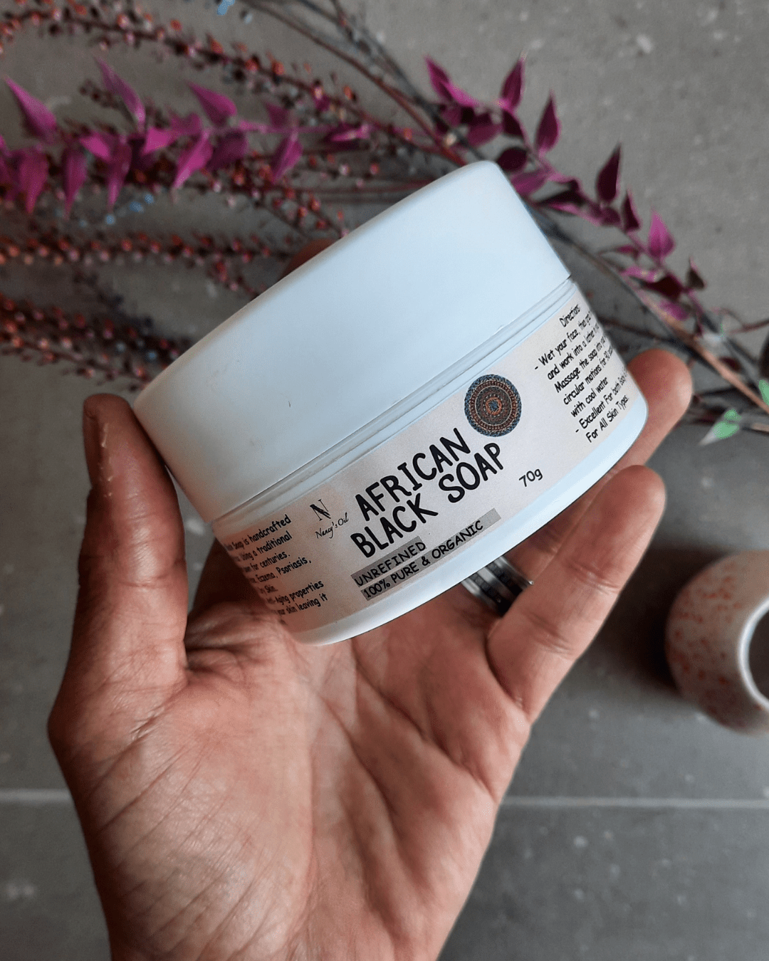 Invest in our Pure Organic African Black Soap - Lebanon - Glowrious