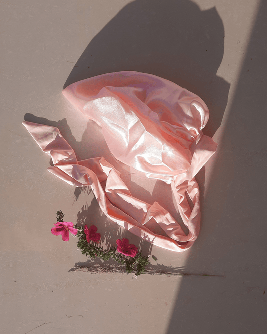Invest in our Satin Bonnet with Manual Tie - Lebanon - Glowrious